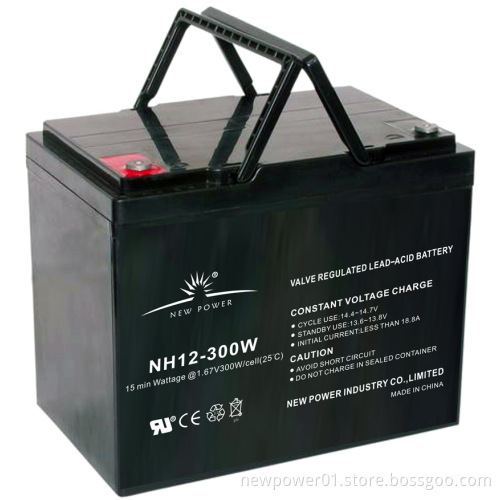High Rate UPS Battery/Data Centre Battery (NH12-300W)